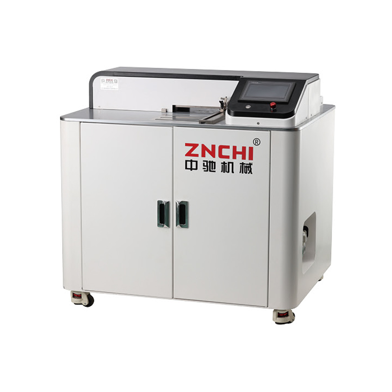 Copper bar heat shrink tube cutting machine