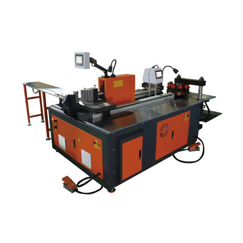 CNC three station busbar processing machine (export type)